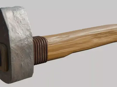 Hammer 3D model buy