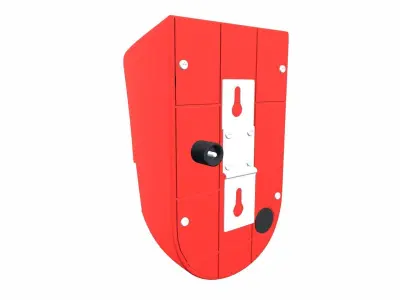 Solar Sound and Light Alarm 3D model