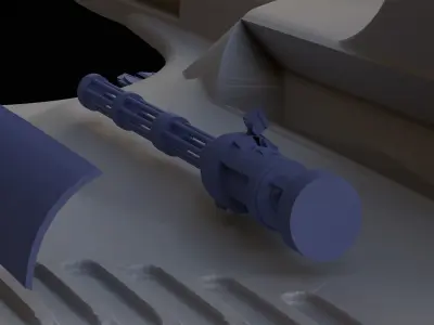 Batwing 1989 Printable 3D print model