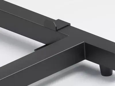 Amplifier Stand Low-poly 3D model