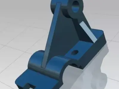 Model-2 metal bracket Free 3D model