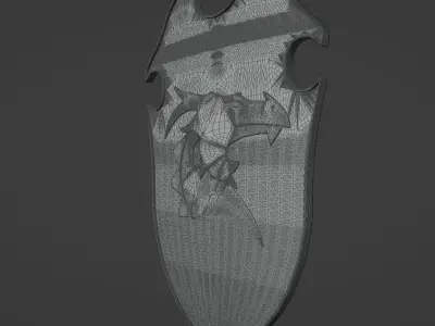  Dragon Shield Free 3D model