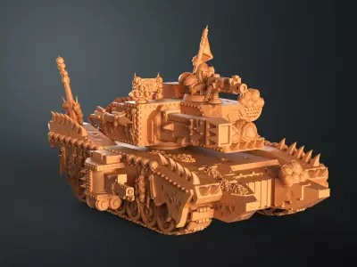 Traitor medium tank 3D print model