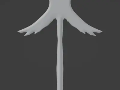 Solar Angel Blade Low-poly 3D model