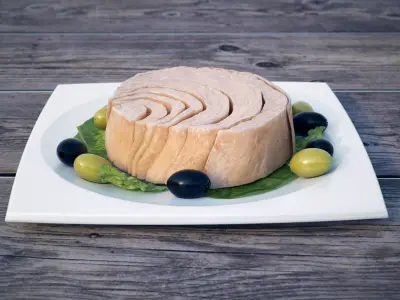 Tuna Fish Can 3D model