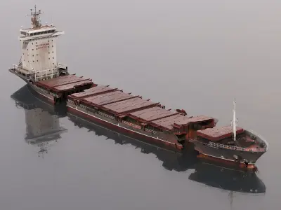 Shipwreck  Container Feeder  3D model