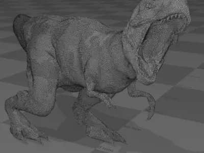 Majungasaurus t-rex 3D print model