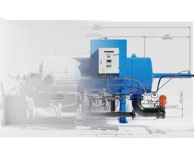 WATER FILTRATION AMF 370K 3D model