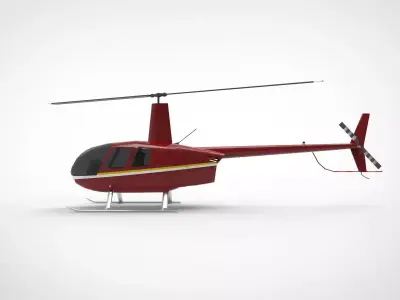 Helicopter R66 Turbine 3D model