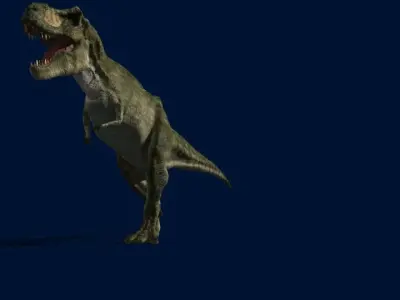 JP T Rex - 3d model a 3D model