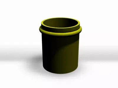 PVC Coupling 2 3D model