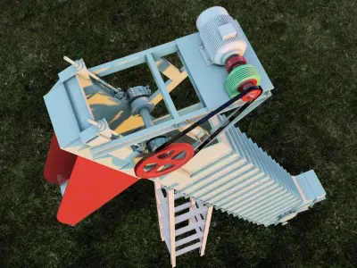 Elevator mining 3D Model 3D model