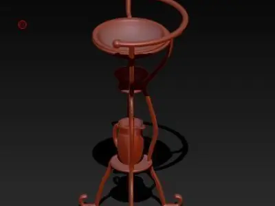 antique sink 3D print model