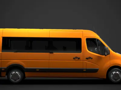 Opel Movano L3H2 Minibus 2020 3D model
