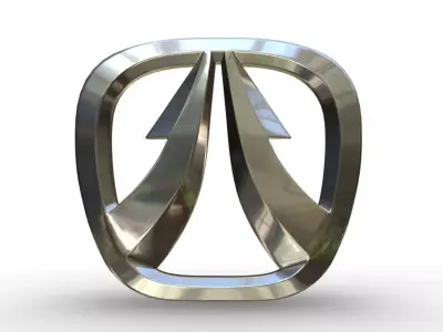 weiwang logo 3D model
