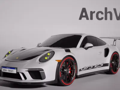 ArchViz Car Assets P24 - Unreal Engine 5 3D model