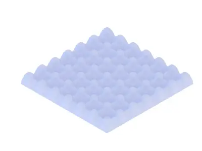 Egg Tray Mold 3D model