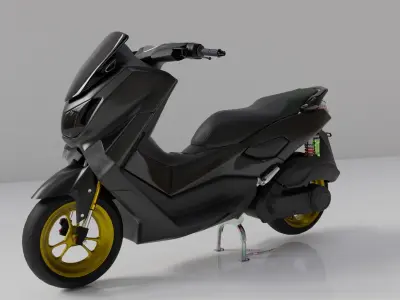 YAMAHA N-MAX 2019 3D model