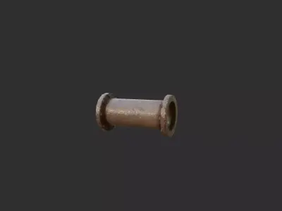 Modular Pipes Low-poly 3D model from CGTrader