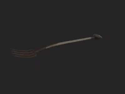 farm tools 3D Model 001 Low-poly 3D model