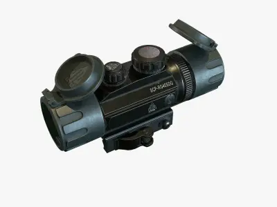 Optical Scope UTG Low-poly 3D model