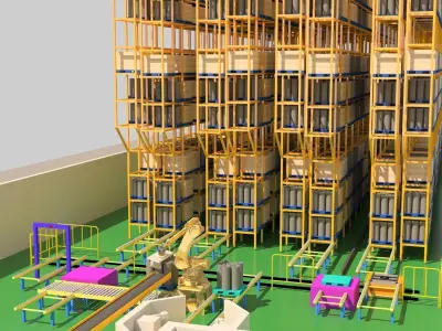 Warehouse 1 3D model