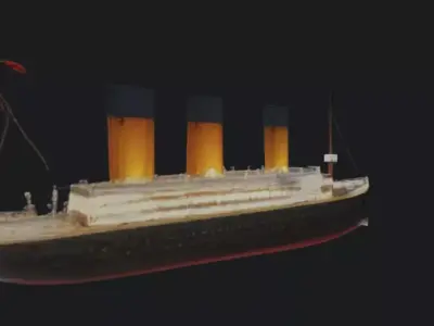 RMS Titanic 3D Model 3D model