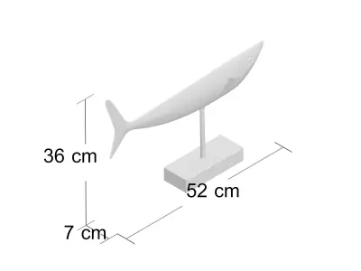Antonucci Fish Figurine 3D model