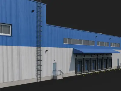 Industrial Building 29 3D model