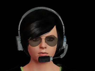 Couple Pack-1 Low-poly 3D model