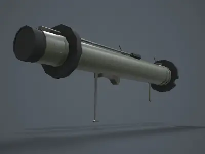 RPG-28 Klyukva Low-poly 3D model