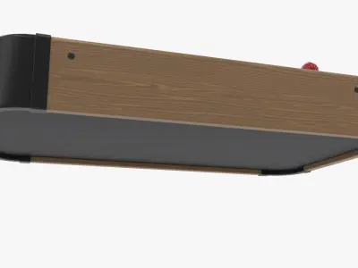 Mini Air Hockey Table 3D model