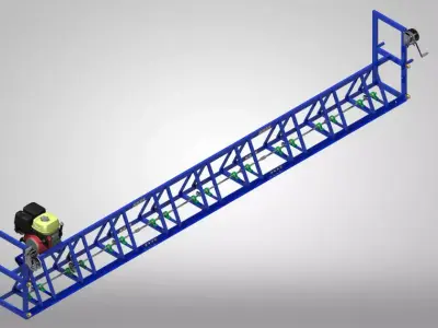 Concrete Creed 6 Meter 3D model