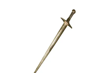 Gold Sword 3D model