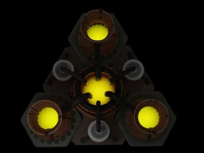 red alert 2 soviet nuclear reactor  3D model