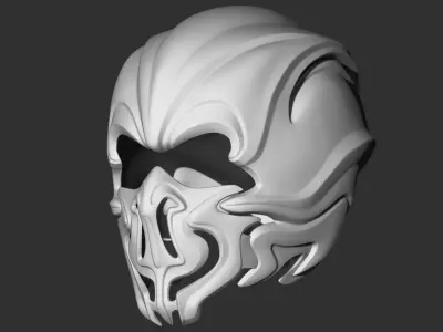 Fantasy Medieval Helmets  3D model buy