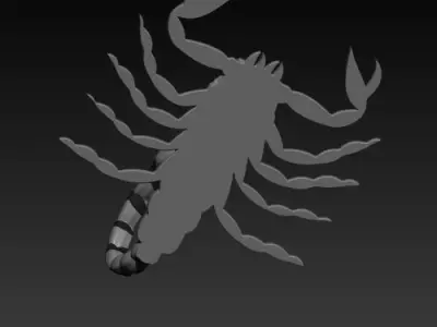 Scorpion 3D print model get