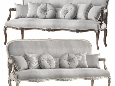 chairish  sofa art 8732 3D model