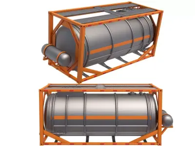 Tank Container 3D model