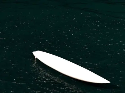 Surfboard Free low-poly 3D model