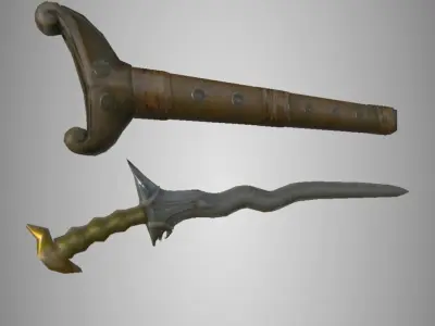 Kalis Sword 3D model