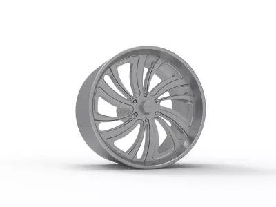 FOOSE TWIZZ WHEEL 3D PRINT MODEL  3D print model