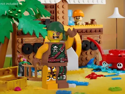 LEGO Minifigures Rigged for Maya Collection 3D model