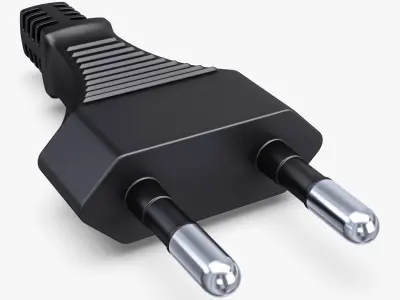 Europlug v 1 EU Plug 3D model