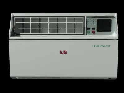 Aircon Window Type A2 3D model