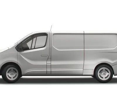 Generic EV Mid Van LWB 2023 3D model