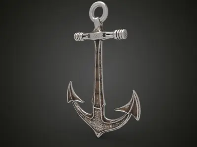 anchor 3D print model buy