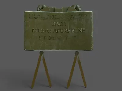 M18A1 Claymore 3D model