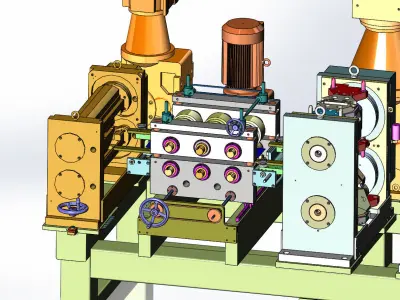 Feed and Form Unit 3D model