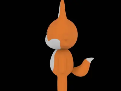 Fox Character Free 3D model